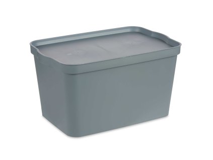 Uzavíratelný box s víkem COMPACT, 24 l