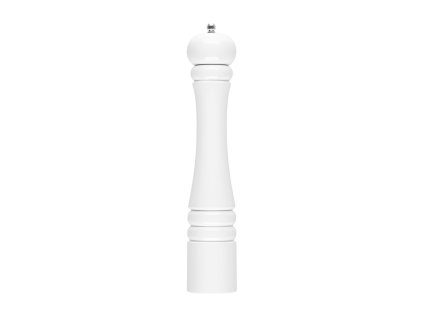 Dřevěný mlýnek na koření, 32 cm, bílý