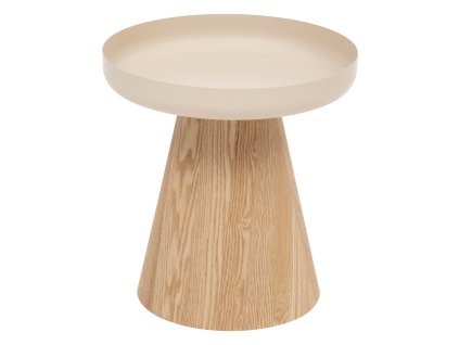 Odkládací stolek HERCYNA na jedné noze, Ø 40 cm