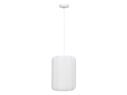 Lustr TOBIE s bavlněným stínidlem, Ø 25 cm