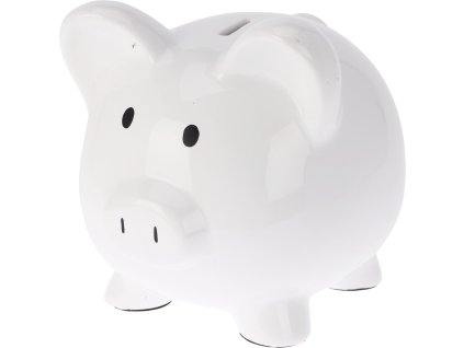 Keramická pokladnička, 18,5 x 21 x 19 cm