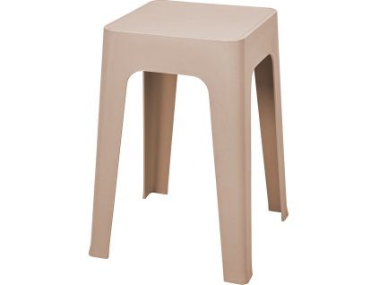 Lehký plastový taburet, 33 x 33 x 47 cm