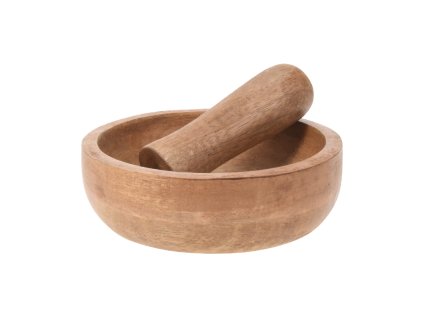 Hmoždíř z mangového dřeva, Ø 15 cm