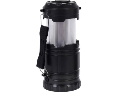 Kempingová lampa LIGHT – černá