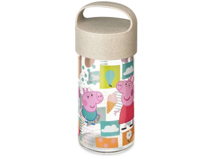 Box/láhev Buddy Snack Prasátko Peppa, 500 ml, KOZIOL