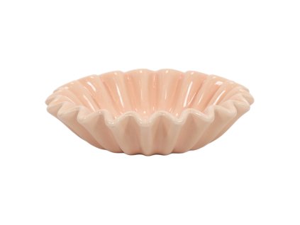 Šperkový tácek mušle WILD ROMANCE, růžová, Ø 18 cm