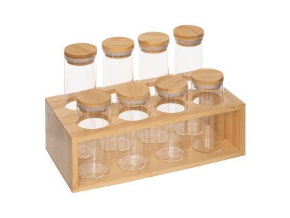 Sada nádob na koření EPICE, 4 x 80 ml a 4 x 120 ml