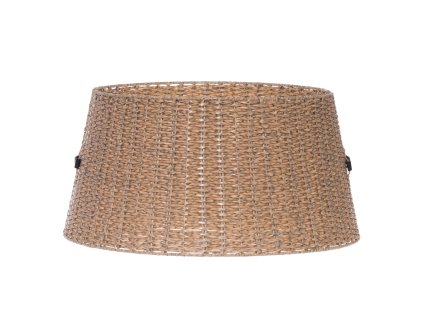 Kryt na stojan na vánoční stromek, 50 × 25 cm, imitace ratanu