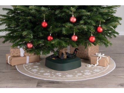 Automatický stojan na stromek se zásobníkem, Ø 3–13 cm