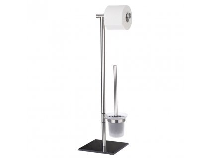 Stojan na toaletní papír a WC štětku LIMA, 2 v 1, WENKO