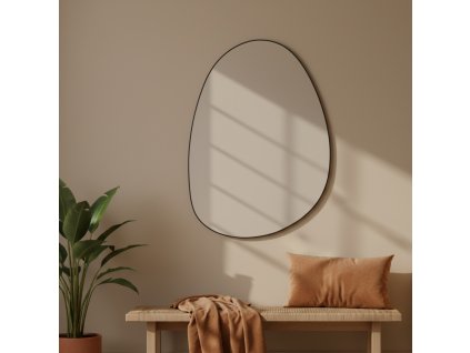Dekorativní nástěnné zrcadlo ASYM, 75 x 55 cm