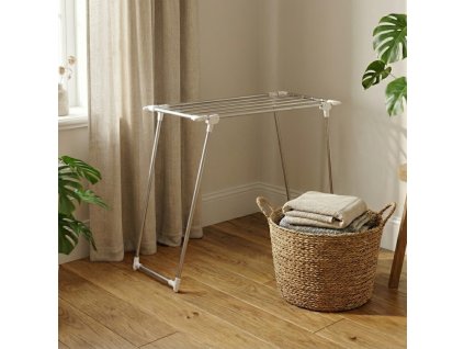Stojací sušák na prádlo do vany, úzký 40 cm, FALLA