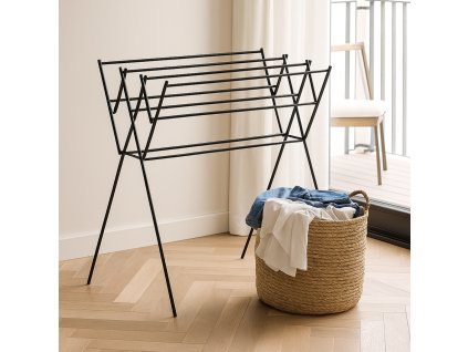 Skládací sušák na prádlo HARMEN, tříúrovňový, 9 m