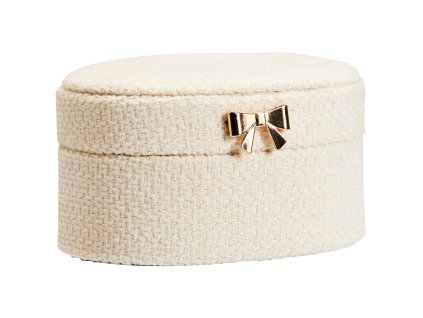 Šperkovnice s mašlí, 12 x 6,5 x 10 cm