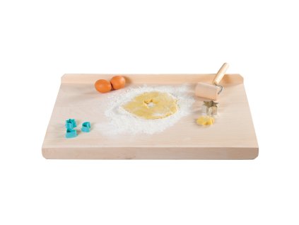 kuchyňský dřevěný vál 2v1 s okrajem, 58 x 38 cm, Kesper