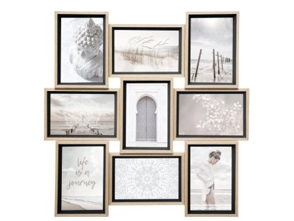 Moly fotorámeček, 9 photos Atmosphera créateur d'intérieurm černá