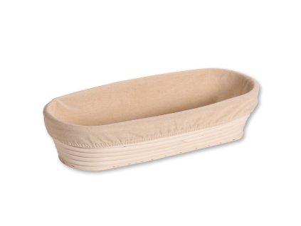 Košík pro kynutí chleba, oválný, 35 x 15 cm, Kesper