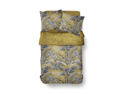 Bavlněné povlečení 220 x 240 cm AIRY DAWN, rostlinný vzor, vzor 3
