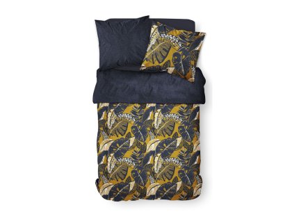 Bavlněné povlečení 220 x 240 cm AIRY DAWN, rostlinný vzor, vzor 4