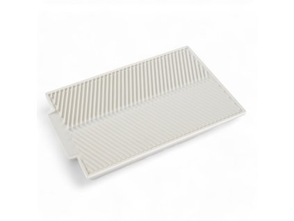 Silikonová podložka na sušení nádobí FUNCTION, 39 x 25 cm, bílá