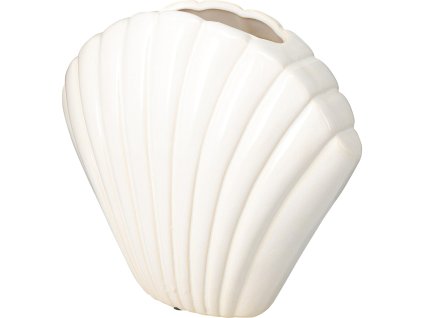 Dekorační váza ve tvaru mušle, 22 cm