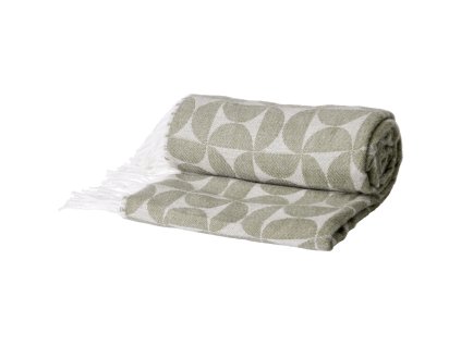 Žakárová deka MYK - zelená