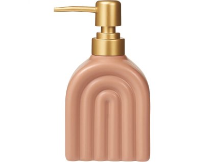 Keramický dávkovač mýdla BOGEN růžový, 320 ml