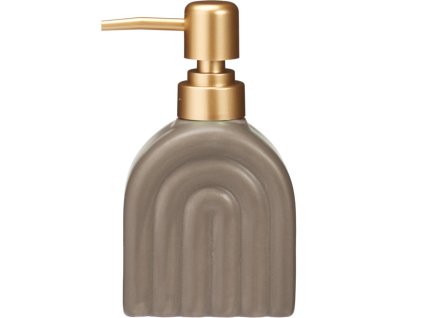 Keramický dávkovač mýdla BOGEN hnědý, 320 ml