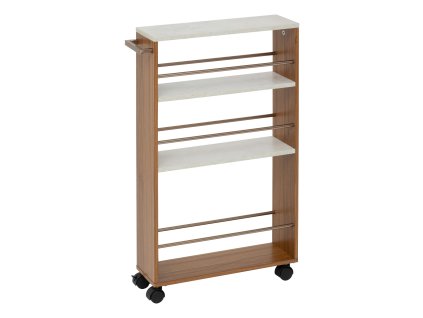 Úzký kuchyňský vozík na kolečkách COME, 78 cm