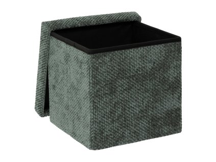 Sametový puf VELVY, 31 x 31 cm