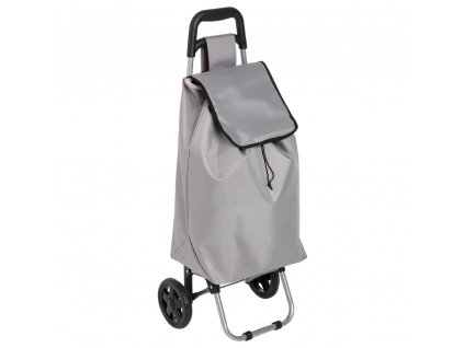 Nákupní taška na kolečkách Aquarelle, 5five Simple Smart, barva šedá