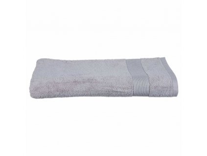 Ručník, světlešedý ručník, bavlněný ručník - světlešedá barva,150 x 100 cm