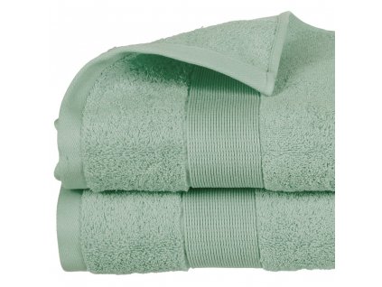 Ručník, zelený ručník, bavlněný ručník - zelená barva,150 x 100 cm
