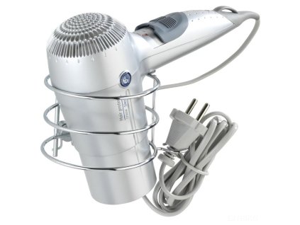 Držák na fén,CLASSIC - chromovana ocel, WENKO