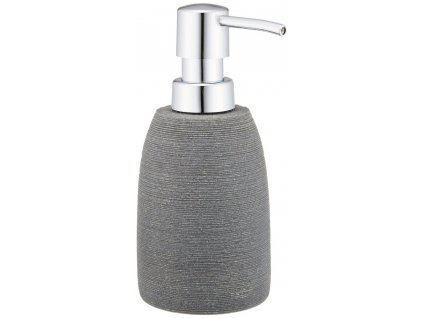 Dávkovač mýdla GEO GREY, šedý, 210 ml, WENKO