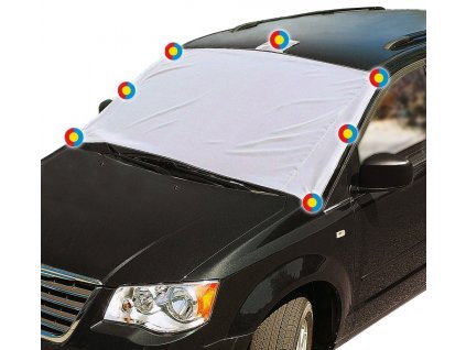 Ochranná plachta na auto z polyesterového materiálu, 156x96 cm