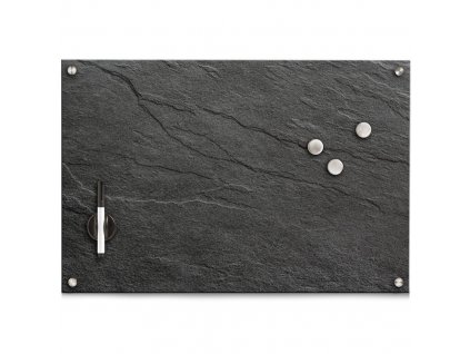 Skleněná tabule na zeď, magnetická, 40 x 30 cm, ZELLER