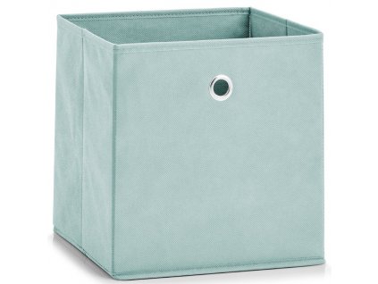 Úložný box, světle modrá barva, 28 x 28 cm