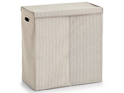 Dvoukomorový koš na prádlo, skládací kontejner na prádlo - 120 l, 63 x 61,5 x 31 cm, ZELLER