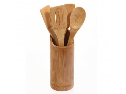 Sada kuchyňských doplňků z bambusu, 5 prvků Secret de Gourmet