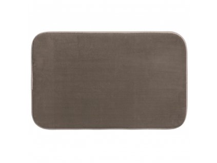 Předložka do koupelny TAPIS MEMOI FORME, 80x50 cm, taupe