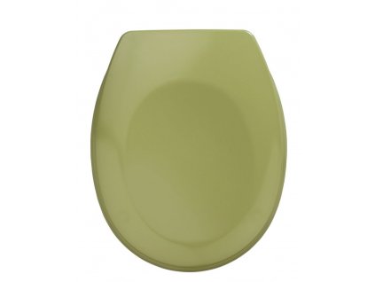 Zelené WC prkénko z duroplastu BERGAMON, 35x44,5, 37x44, 23x29 cm, WENKO