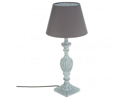 Stolní lampa PATINE GRIS se stínítkem, 56 cm