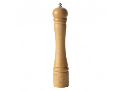 Ruční mlýnek na sůl a pepř, dřevěný, 30 cm