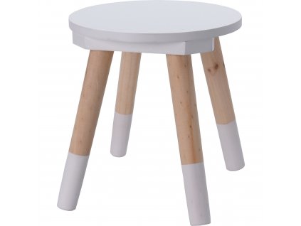 Dětská stolička O 24 x 26 cm, bílá