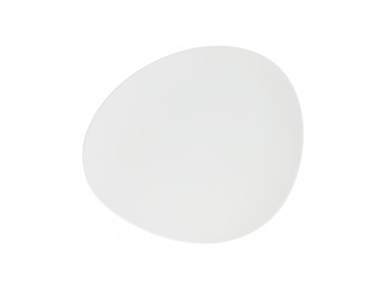 Talíř dezertní GALET, 23 cm, barva bílá