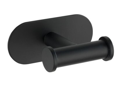 Věšák na ručníky, černý, OREA, WENKO