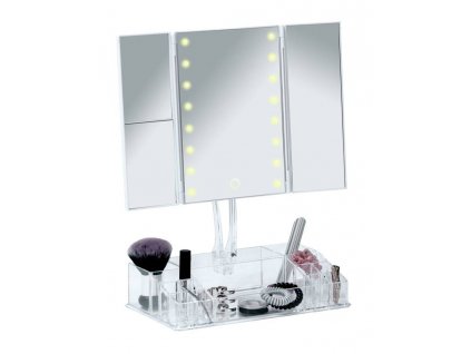 Kosmetické zrcadlo s organizátorem FANANO LED, Wenko