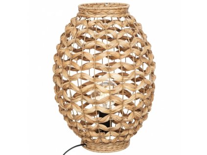 Stolní lampa SAND s stínidlem z hyacintu, výška 40 cm