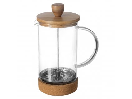 Konvice na kávu a čaj, french press, NATURE BAMBOO, 600 ml